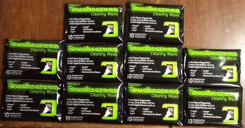 100 kimberly clark kimtech touchscreen cleaning wipes 10 pack of 10-count wipes for sale