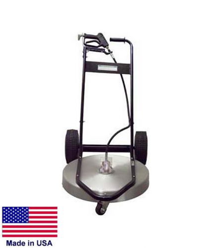 PRESSURE WASHER SURFACE CLEANER - Commercial - 24&#034; Cleaning Area - 3 to 10 GPM