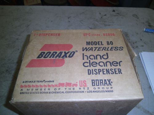 Hand Cleaner Dispenser, BORAXO Model 80, Waterless, # 107-213