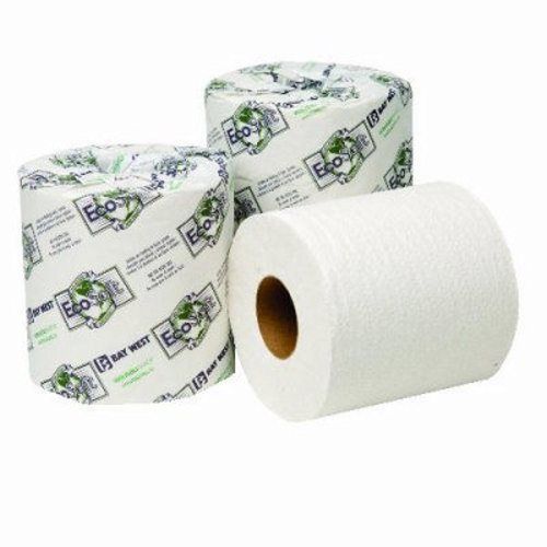 Ecosoft 1 ply standard toilet tissue, 96 rolls (wau 14000) for sale