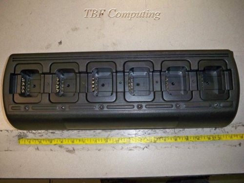 Generic 6-unit gang charger for motorola cp185 (no ac adapter) for sale