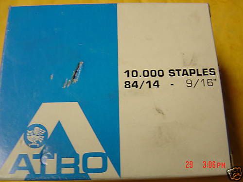 Atro 84/14 - 9/16&#034; staples for sale