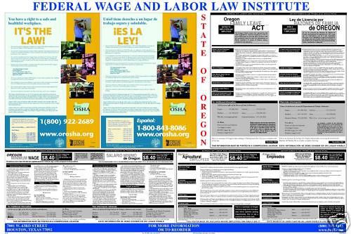 Oregon (OR) All-In-One Labor Law Poster