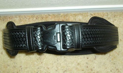 Police duty belt, basket weave, tactical designs lab professional comfort system for sale