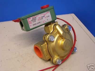 Asco 1&#034; fuel gas solenoid valve j8210d4 for sale