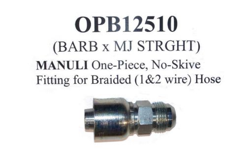 Manuli hydraulic hose fittings opb12510-04-04 for sale
