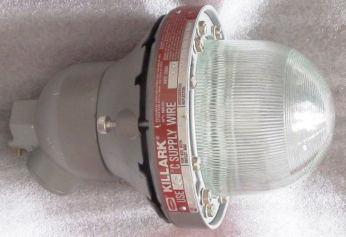 Vintage killark explosion proof pendant light for sale