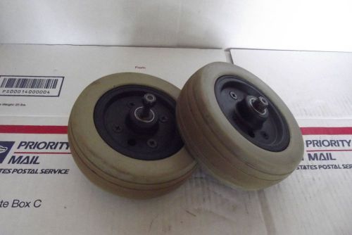(2)6 x 2 solid caster wheel&#039;s with 7/16 bearing&#039;s for sale