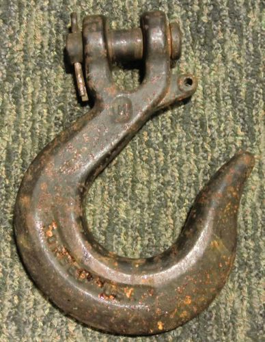 Clevis grab hook 5/8 forged alloy steel grade 63 heavy duty 3.8lbs for sale