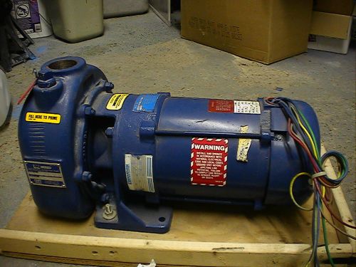 WATER PUMP GORMAN RUPP 81 1/2 D3 .75 BRAND NEW NEVER USED NO RESERVE