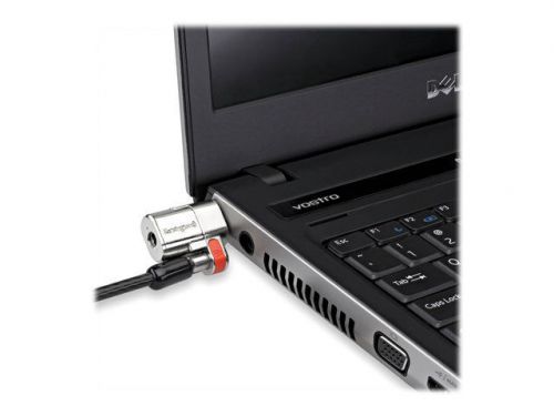 Kensington ClickSafe Keyed Twin Laptop Lock - Security cable lock K64638WW