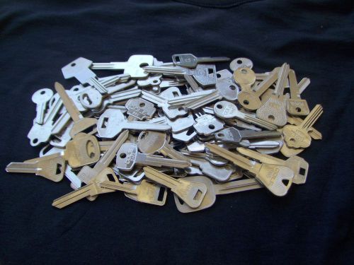 Lot of 100 COLE  Key Blanks  for House ,Cars. Made in USA   FREE SHIPPING