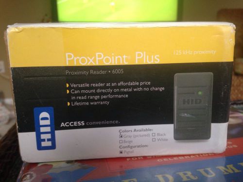 Hid proxpoint proximity reader - model 6005 for sale
