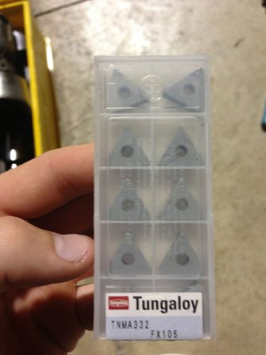 Tungaloy Ceramic Inserts, TNMA 160408, Grade FX105