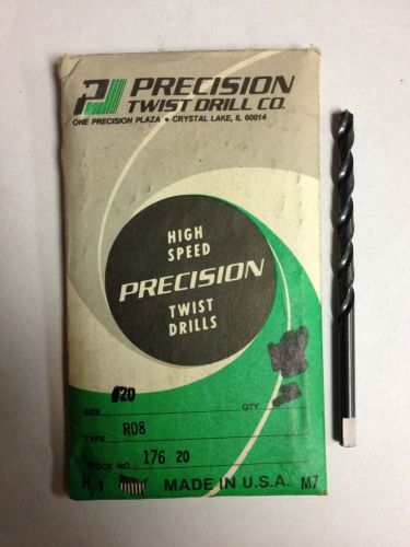 14 new ptd 5/32&#034; x 3&#034; size #20 tanged drill bits type r08 stock #17620 h1 for sale