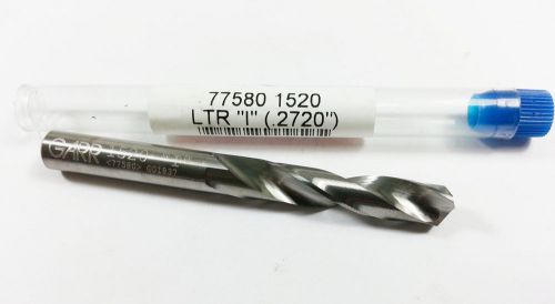 Garr ltr i .2720&#034; solid carbide 1520   135 deg  3xd  drill (k498) for sale