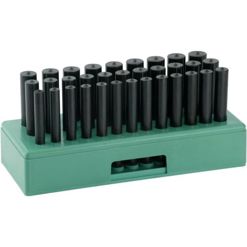 NEW Grizzly G5652 33-Piece Transfer Punch Set, 1/2-Inch, 1-Inch