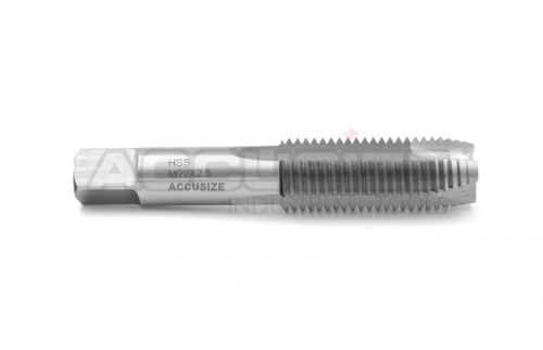 M22x2.5 metric hss spiral point tap, ansi, ground, 3 flute, d7, #spt-22m-250 for sale