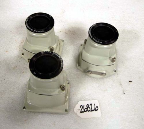 Vision Engineering Microscope Lens Housing 1X. Lot of 3 (Inv.26826)