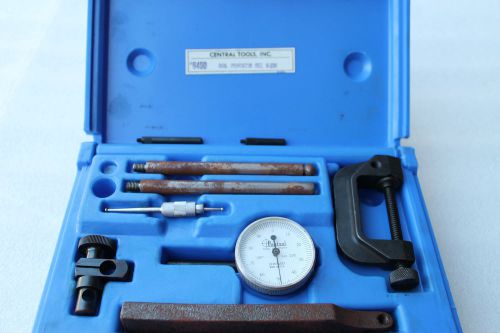 Central Tools - 6400 - Universal Dial Indicator Set .200in. 0-100mm Rg In Case