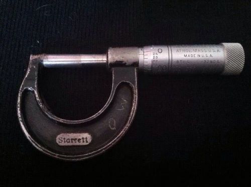 Starrett Micrometer No. 436-1 In.