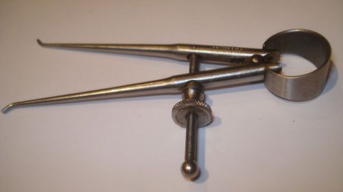 Vintage brown &amp; sharpe no. 802 spring-type 3 in inside caliper round legs for sale