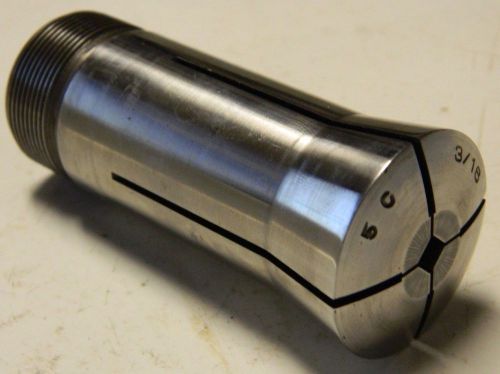 USED 1/8 IMPORT 5C SQUARE COLLET, WITH INTERNAL THREADS