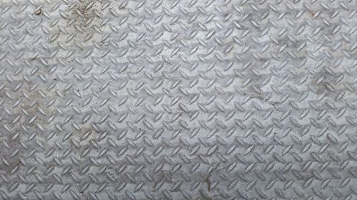 304 stainless steel 1/4&#034; diamond plate - 4 pieces 4&#039; x 15&#039; and 1 piece 5&#039;x15&#039; for sale