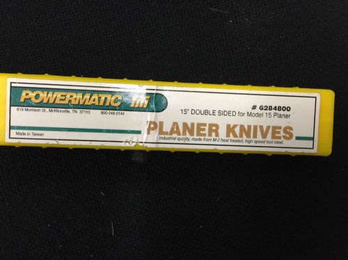 Powermatic 6284800 15 in. Replacement planer knives