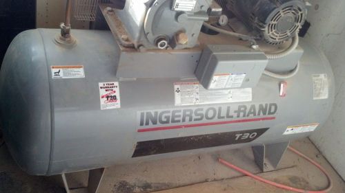 10 HP Compressor - Ingersoll Rand T30 (SEE VIDEO)