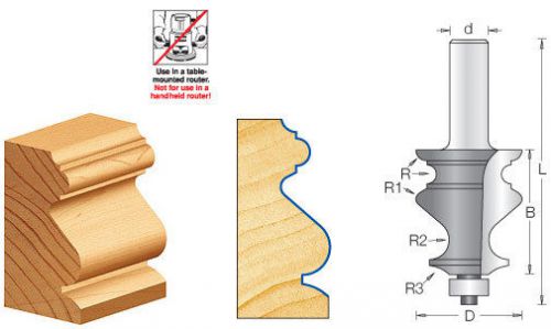 Amana 54222 classical moulding router bit 1/2&#034; shank for sale