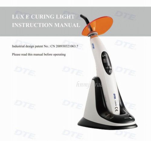 Woodpecker Dental Wireless Led Curing Light Re-chargeable DET LUX.E CE/FDA