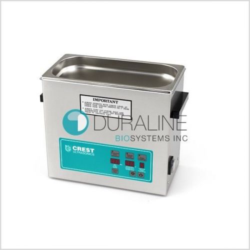 New crest cp500d digital ultrasonic cleaner with timer &amp; heater 5.5l 1.5 gallon for sale