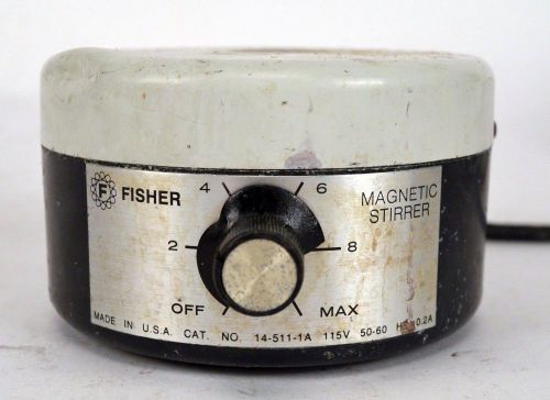Fisher Scientific 14-511-1a Magnetic Stirrer 4.5x4.5&#034;