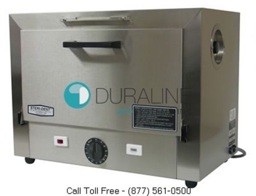 Steri-dent model 300 dry heat sterilizer 3 trays sterident new 1 year warranty for sale