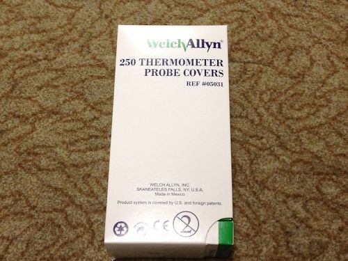 Welch Allyn Oral Disposable Thermometer Probe Covers 05031 Qty 250