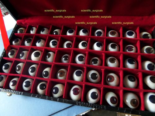 Prosthetic Eyes Total 50 eyes # - Ophthalmology Equipment : Optometry h
