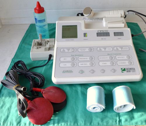 Chattanooga Forte Combo CPS 200 Ultrasound Therapy / Accessories