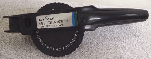 Dymo 1540 Office-Mate II All Purpose Label Maker ESTATE CLEANOUT!!!