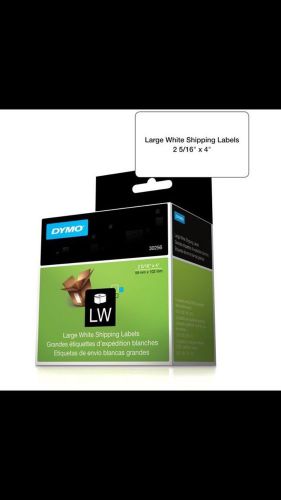 Genuine 30256 DYMO LW Large White Shipping Labels 300 ct Each 2 5-16 x 4