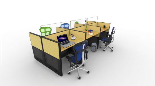 Call Center Cubicles Workstations  w/Glass- Starting at just $595.00 per cube.