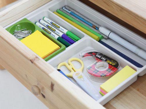 Office Desk Drawer Organizer Box,  Stationery Accessories  Made in Korea