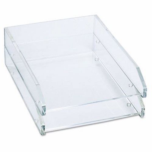 Kantek double letter tray, two tier, acrylic, clear (ktkad15) for sale