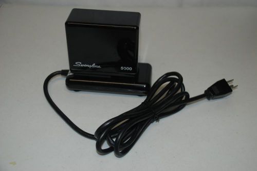Swingline 5000 Electronic Stapler, Black, WORKS GREAT! Made in USA