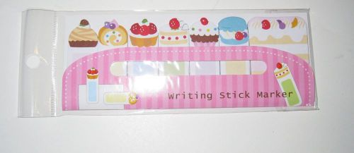 CUPCAKE Sticker Post it Bookmark Marker Memo Note 140 Page Index Tab Sticky Mark