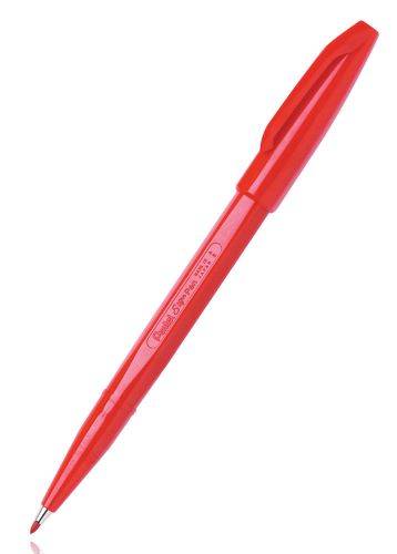 12 pentel sign pen porous point red ink new s520b new in box for sale