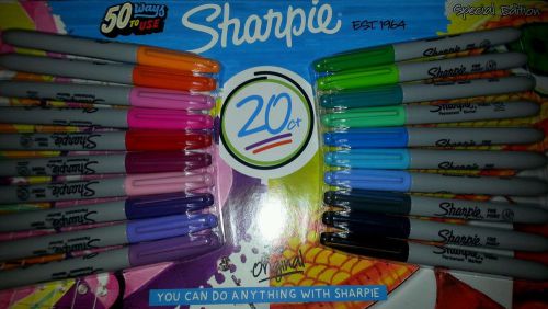 New sharpie sharpies 20 pack permanent markers New