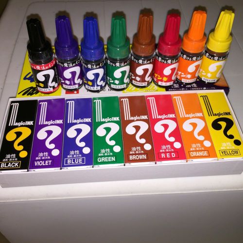 Magic Ink 8 Color Ink Complete Box Set