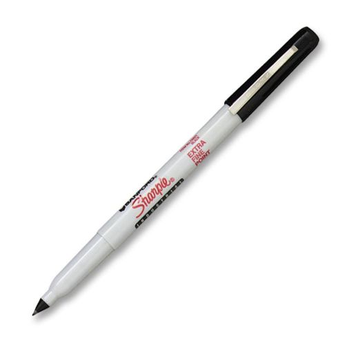 Sharpie Industrial Marker Pen Extra Fine Point Black