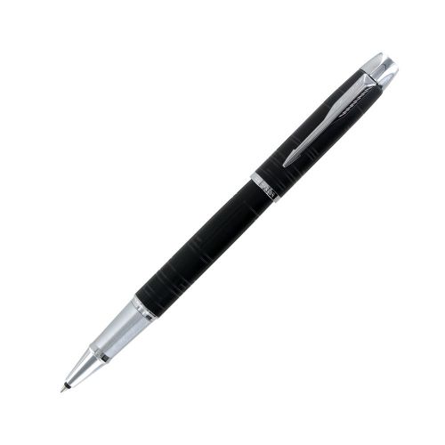 Parker IM Premium Matte Black CT Rollerball Pen, Medium Point (S0949670)